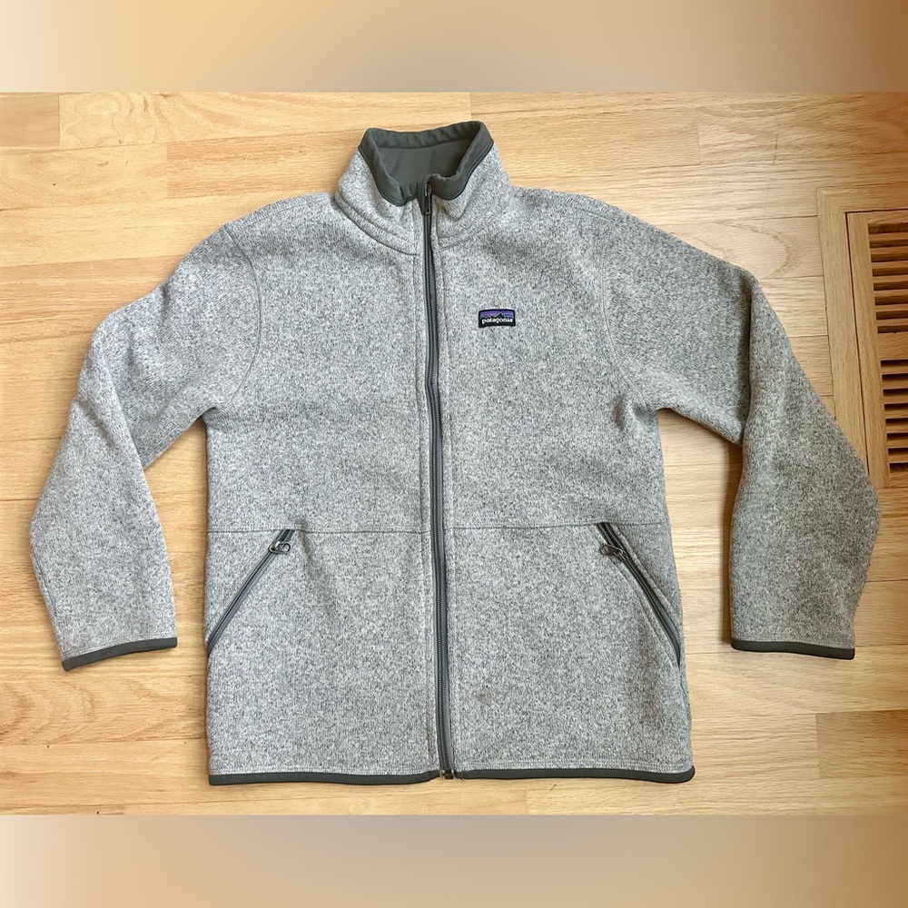 Patagonia boys Kids' Better Sweater® Fleece Jacket Sz m (10)